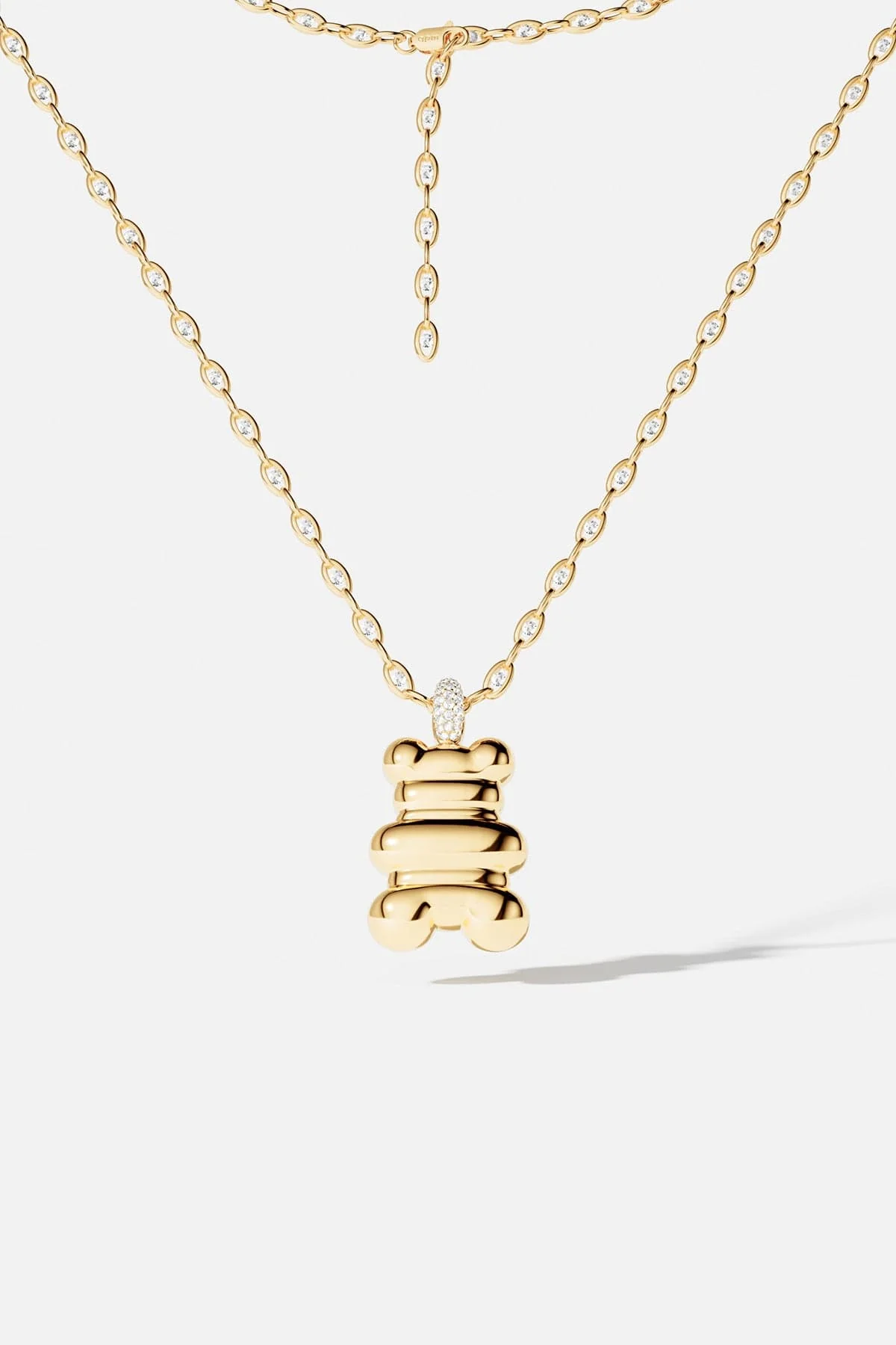 XL Loulou Yummy Bear Chain Necklace